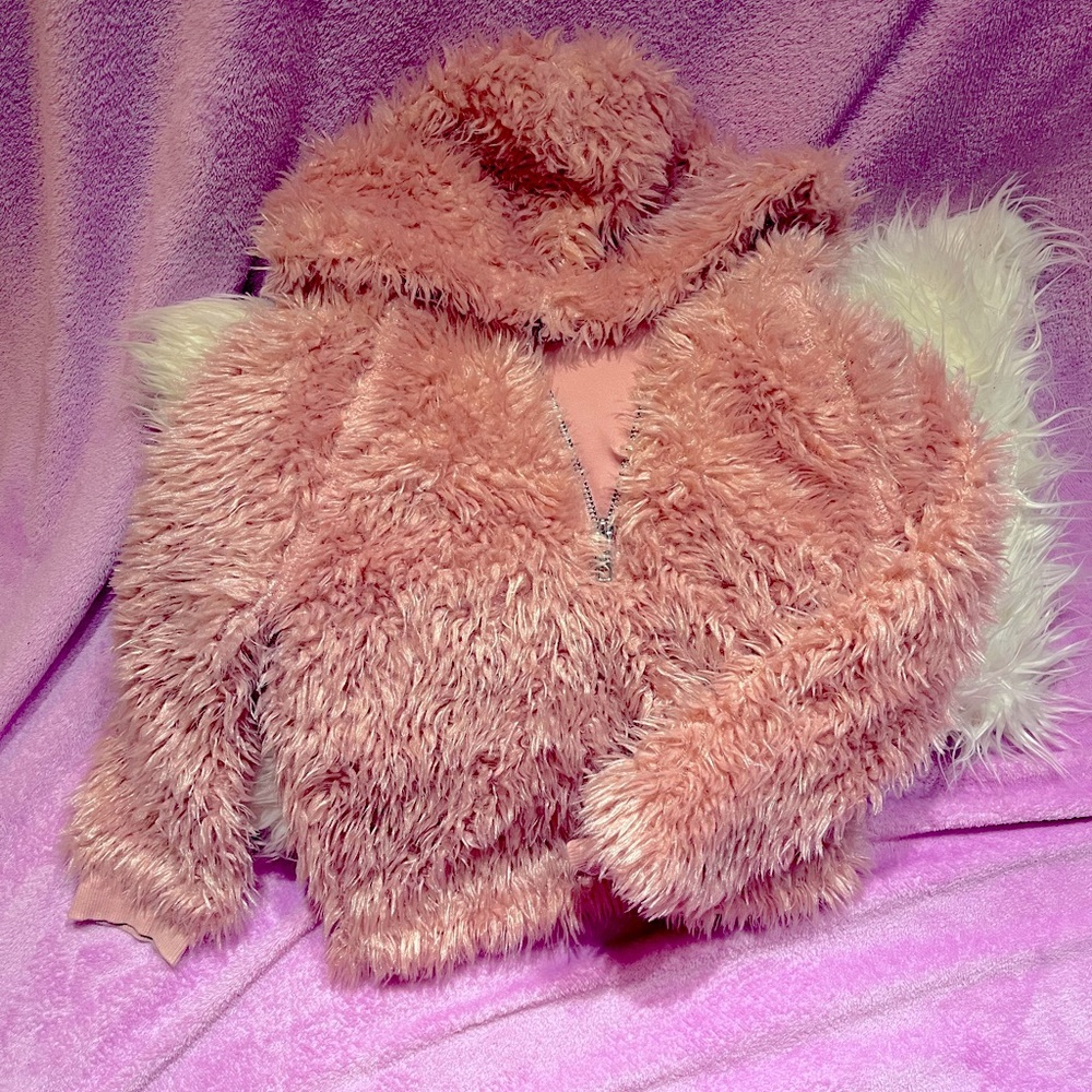 Art Class Furry Coat